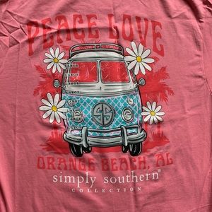 NWT Simply Southern Cotton Tee - L